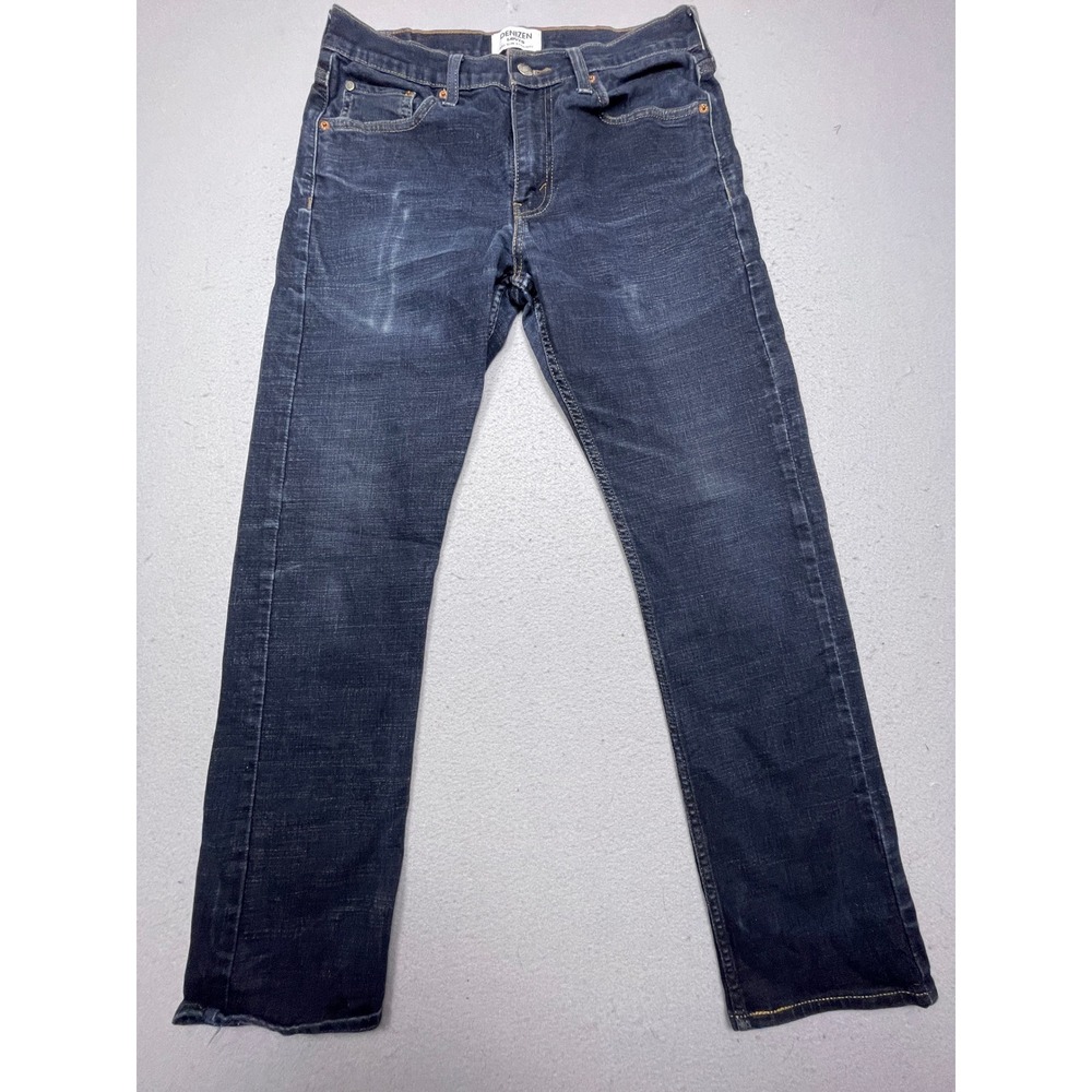 Denizen From Levis 232 Slim Straight Denim Dark Wash Jeans 30x28 Mens